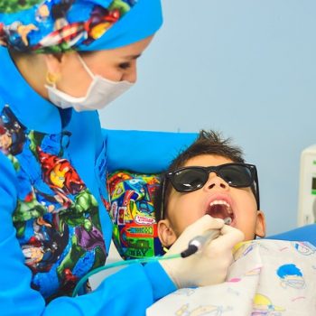 Dentist with Child